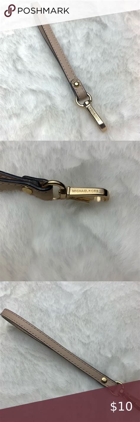 michael kors wristlet strap replacement|michael kors adjustable strap handbags.